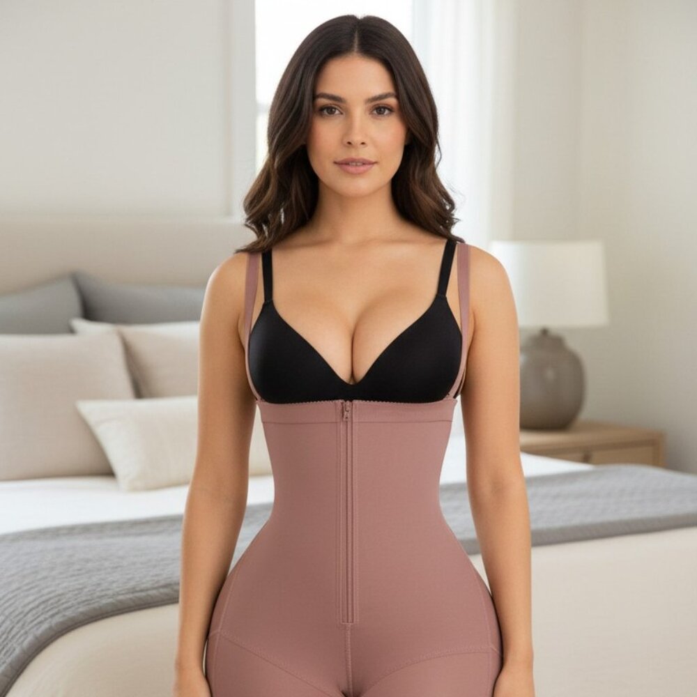 Women's Waist Trimmer Shapewear Butt Lifting Bodysuit Size L